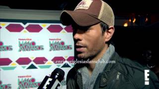 ENRIQUE IGLESIAS SPEAKING ABOUT Phillipines [upl. by Uriia]