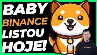 BINANCE LISTOU BABY DOGE HOJE [upl. by Rosalind]