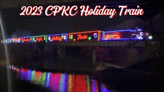 The 2023 CPKC Holiday Train at Woodstock and Thamesford ON 11232023 [upl. by Anoniw]