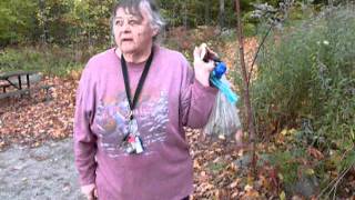 Mushroom Lady at Awenda Provincial Park [upl. by Karmen]