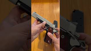 How To Field Strip A 1911 Handgun Kimber Custom CDP II 45 ACP [upl. by Whatley145]