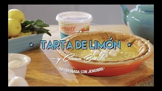 Tarta de Limón y Crema Batida Infusionada con Jengibre [upl. by Latia783]