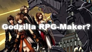 Rm2k3  GODZILLA  Visual Test  RPGMaker [upl. by Mirilla]