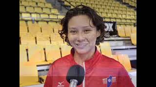 Belize Vs Guatemala in U19 Female Central American Volleyball Championship [upl. by Haizek623]