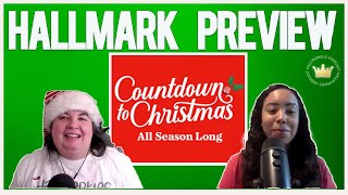 Hallmark 2024 COUNTDOWN TO CHRISTMAS Preview Show [upl. by Ekaj]