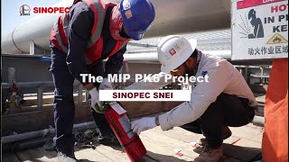 Aramcos MIP PK6 Project undertaken by Sinopec entered the final sprint of its underground pipes [upl. by Norraf]