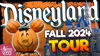 Disneyland Fall Tour and Crowd Update  September 2024 [upl. by Acino]