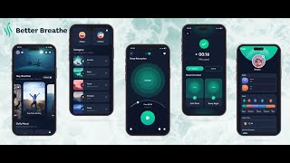 Better Breathe App Deep Breathing Exercises  App Preview  Breathing Techniques  Reduce Anxiety [upl. by Westphal182]