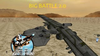 Star Wars Battlefront II Mods and Maps Big Battle 20 [upl. by Trow]