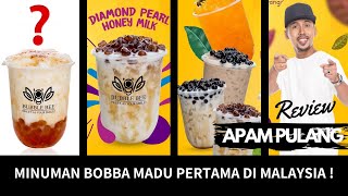 BUBBLE BEE BY SHUIB  MINUMAN BOBBA MADU PERTAMA DI MALAYSIA [upl. by Elspet]