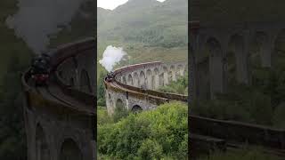 The Hogwarts Express Steam Train Whistle in Action  Harry Potter shorts [upl. by Treb271]