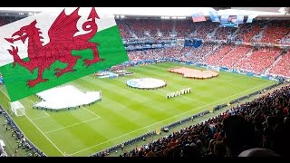 Le Pays de Galles enflamme le Stade de Bordeaux  wales National Anthem Euro 2016 matmut atlantique [upl. by Aube]