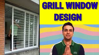 Grill Window Designs Type amp Details Secured Windows Design  Sanjeevan and Company [upl. by Lertram]