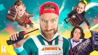 Our Family got EXPLOSIVE in FORTNITE Chapter 4 Season 4 [upl. by Aetnuahs360]