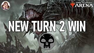 We Made A 100 DMG Turn 2 OTK Wurm Combo  MTG [upl. by Courtnay888]