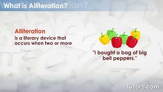 Alliteration  Definition Use and Examples [upl. by Cartwright263]