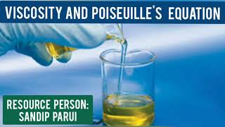 Physicsforclass11 Hydrodynamics HD1  Viscosity amp Poiseuilles Equation [upl. by Hazard]