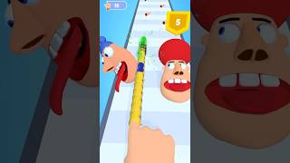 Finger Runner 3D Long Finger Gameplay shorts 돈 [upl. by Livesay]