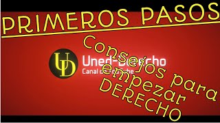 ✔️ Consejos para empezar a estudiar Derecho en la UNED [upl. by Akirdnahs897]