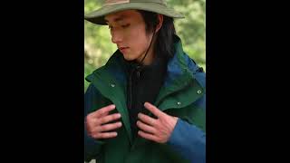 HTM66 mens best outdoor breathable rain waterproof parka jacket [upl. by Audsley]