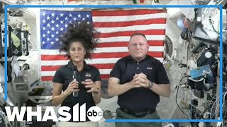 NASA astronauts make first public comments since Boeing capsule left without them [upl. by Maxima]