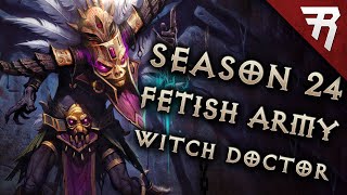 Diablo 3 Season 30 Witch Doctor Zunimassa Poison Dart Build Guide 277 [upl. by Mutz]