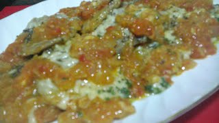 ESCALOPINES DE TERNERA CON QUESO Y TOMATE [upl. by Aicilev]