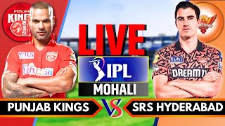 IPL 2024 Live PBKS vs SRH Live Match  IPL Live Score amp Commentary  Punjab vs Hyderabad Innings 2 [upl. by Yremogtnom]