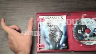 Assassins Creed Unboxing PS3 [upl. by Ardnait]