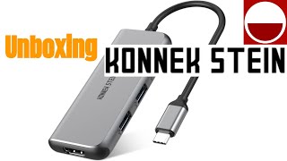 KONNEK STEIN USB C Hub Unboxing [upl. by Ramsey]