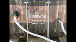 DONT BUY a Costco Bestway platinum pool UNTIL YOU SEE THIS Set up and helpful hints [upl. by Ordnassela]