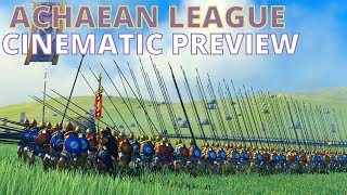 THE GLORIOUS NEW ACHAEAN LEAGUE ROSTER  Cinematic Preview  RTR Imperium Surrectum v06 [upl. by Elenahc]