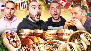 Tour du monde des meilleurs Sandwichs  Énorme dégustation [upl. by Ahsehyt]