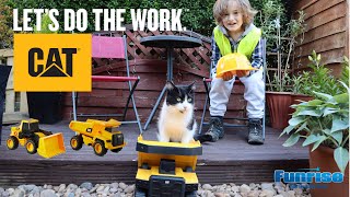 CAT Steel Construction Toys Dump Truck and Power Haulers with Motion Control Technology [upl. by Aytida]