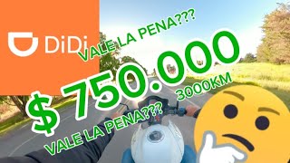 DIDI MOTO CUANTO se GANA Marzo 2024 Argentina ⛽️🔧💵💵💵 vale la pena [upl. by Enyale]