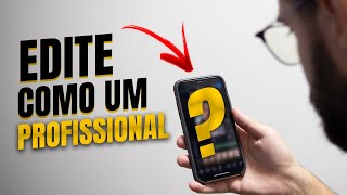 ESSE É O MELHOR APP PRA EDITAR VÍDEOS NO CELULAR VN Video Editor [upl. by Yenattirb343]