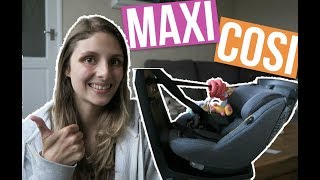 MAXI COSI AXISSFIX PLUS ISIZE CAR SEAT  UK REVIEW [upl. by Yart]