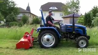 Foton 254 mit Fehrenbach Bingo Mulcher YouTube1 [upl. by Enobe]