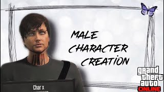 GTA 5 Online  Male Character Creation ♡ Xbox OnePS4PC ♡ [upl. by Dickie268]