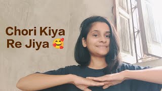 Chori Kiya Re Jiya 🥰  Cover  Music With Shikha 🎶 [upl. by Sibyl431]