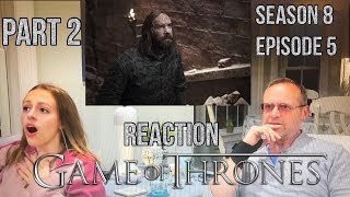 Game of Thrones  8x5 The Bells  Reaction Part 2 [upl. by Atirat690]