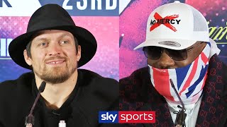 OLEKSANDR USYK VS DEREK CHISORA  FULL PRESS CONFERENCE [upl. by Arhez]