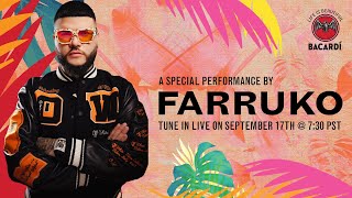 Farruko  LIVE with BACARDÍ at Life is Beautiful [upl. by Bendick]