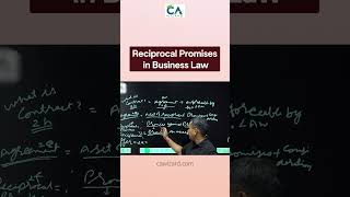 What is Reciprocal Promises  Contract Law  CAWizardOfficial [upl. by Lunetta416]