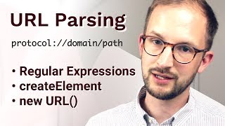 URL Parsing with RegEx createElement and new URL [upl. by Ariik]