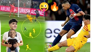 Wow Mbappe will NEVER forget Cubarsi 🔥 see what Barcelona wonder kid did to PSG superstar in Paris [upl. by Heiney]