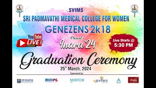 Sri Padmavathi Medical College For Women GENEZENS 2K18 Graduation Ceremony [upl. by Novanod]