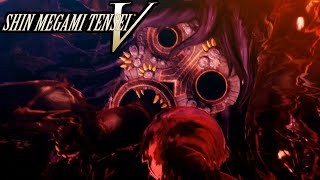 Shin Megami Tensei 5  Lahmu 2 Boss Fight Hard Mode 真・女神転生V [upl. by Owena609]