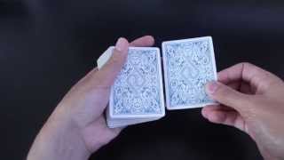 Expert Double Lift Tutorial  2 Card Push Over  Card Tricks [upl. by Debi]