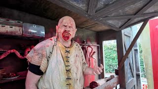 DH Baggums Circus of Fear Haunted House  Busch Gardens Tampa HowlOScream 2024 [upl. by Armmat]